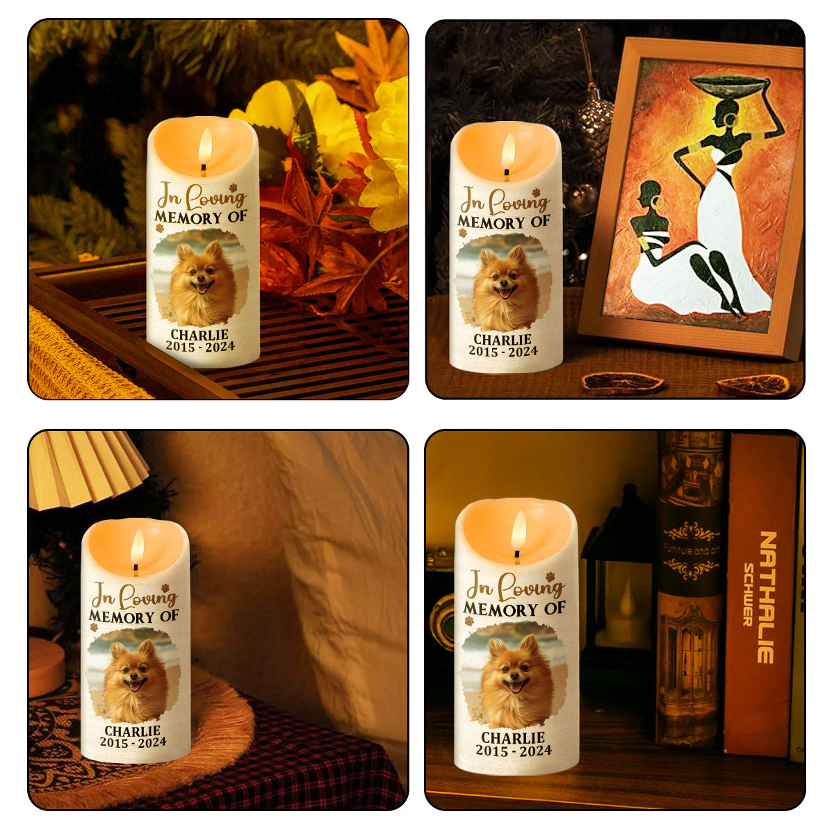 Light This Candle And Know I Am Here - Personalized Flameless LED Candle