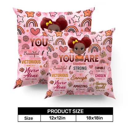 You Are Amazing - Personalized Pillow