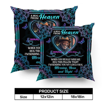 I Am Sending You My Love And Hug - Personalized Pillow