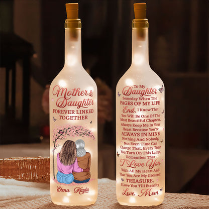 You Are My Greatest Treasure - Personalized Bottle Lamp