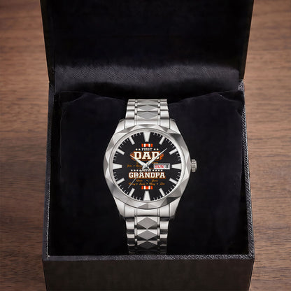 Cool Papa - Personalized Men's Wrist Watch