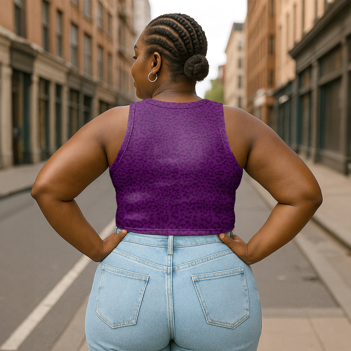 I Am The Storm - Personalized Crop Tank Top