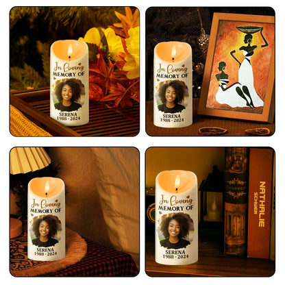 Light This Candle And Know I Am Here - Personalized Flameless LED Candle