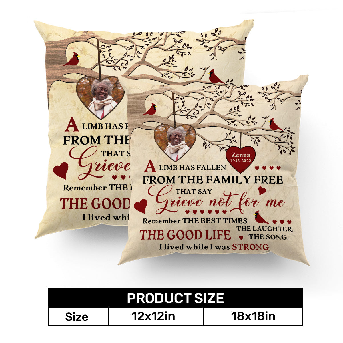 A Limb Has Fallen - Personalized Pillow