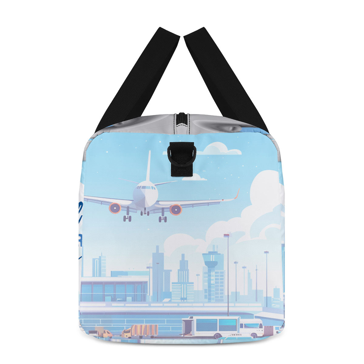 Just A Girl Who Loves Traveling - Personalized Minimalist Duffle Bag SBMDBN50