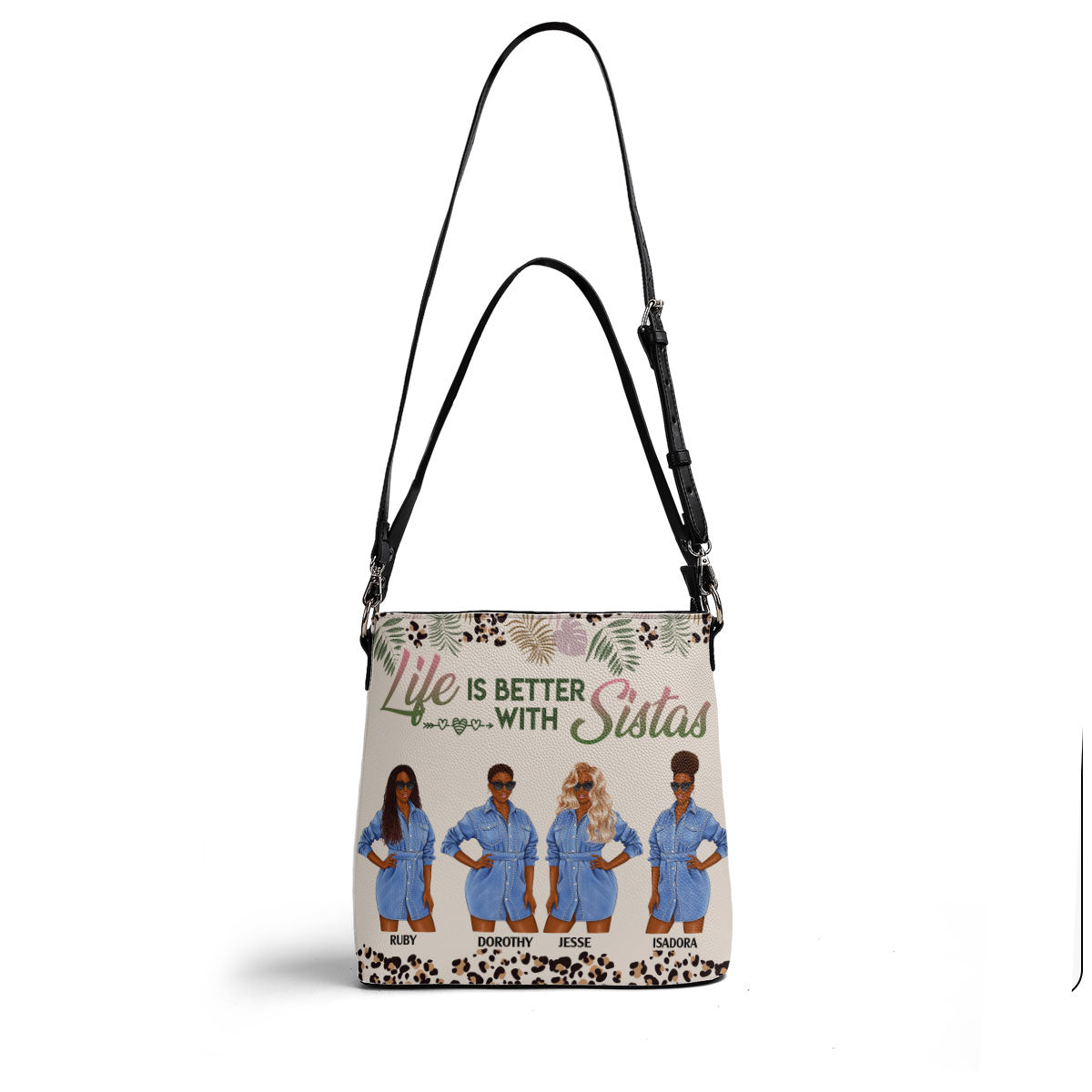 Our Friendship Is Endless - Personalized Bucket Bag SBBD18LN1301D