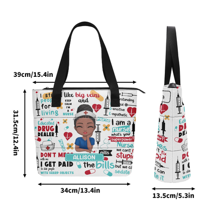 Nurse - Personalized Comfortable Tote Bag