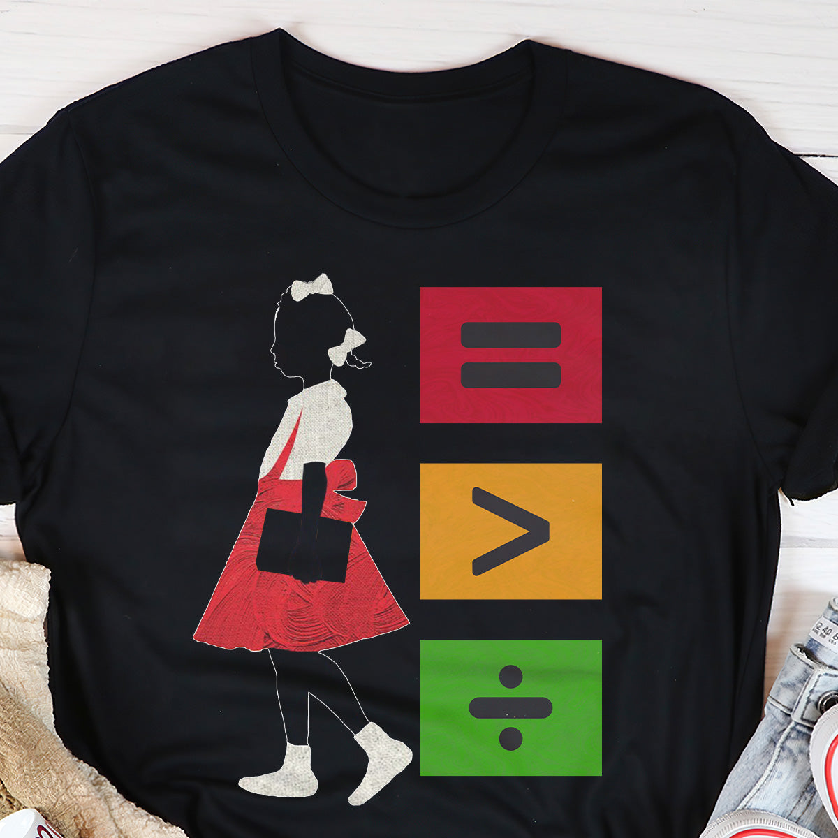 Equality Is Greater Than Division - Personalized 2D Unisex T-shirt