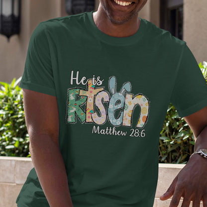 He Is Risen - Personalized Unisex T-shirt