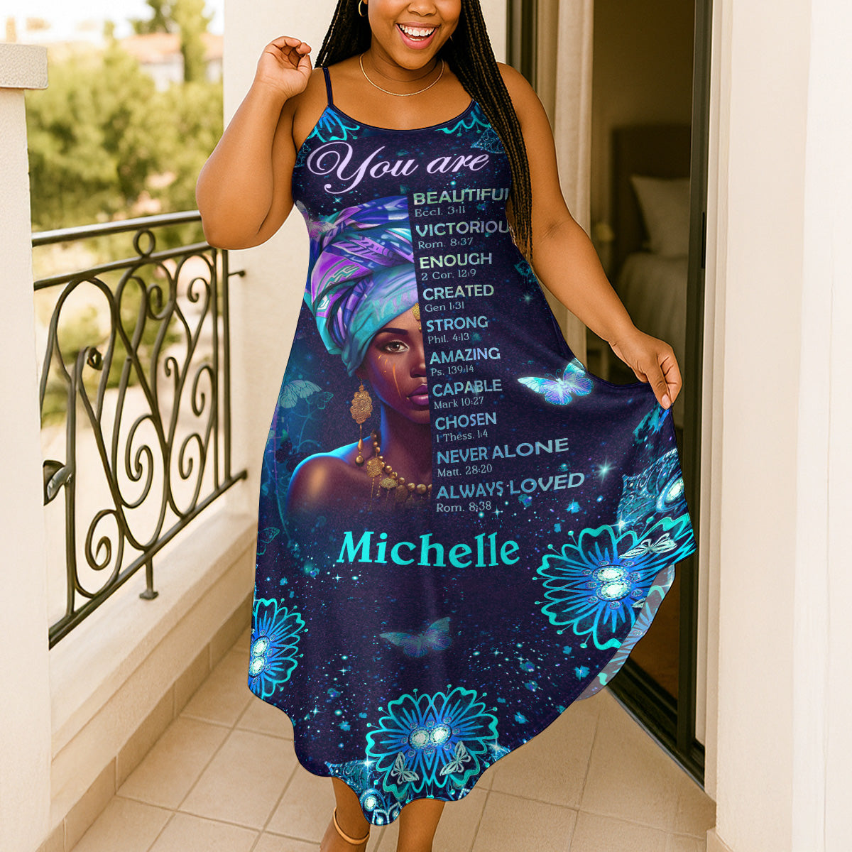 God Says You Are - Personalized Maxi Dress