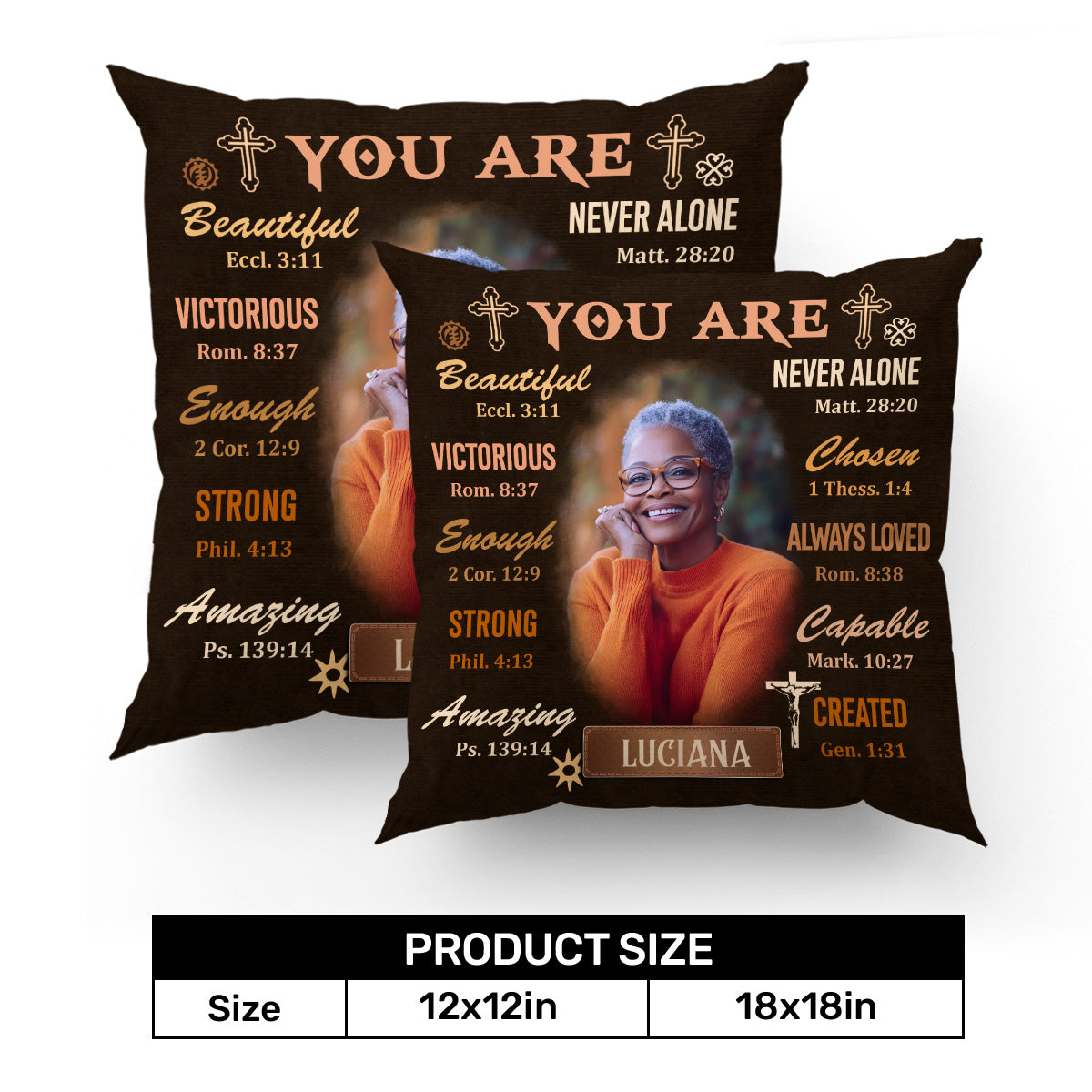 You Are Enough - Personalized Pillow