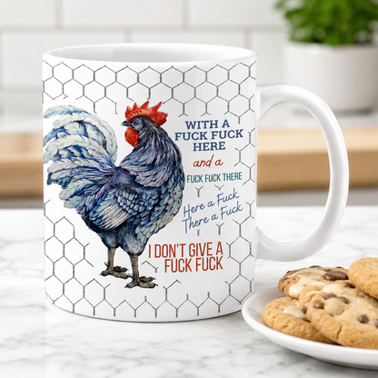 With A F F Here - Personalized Ceramic Coffee Mug