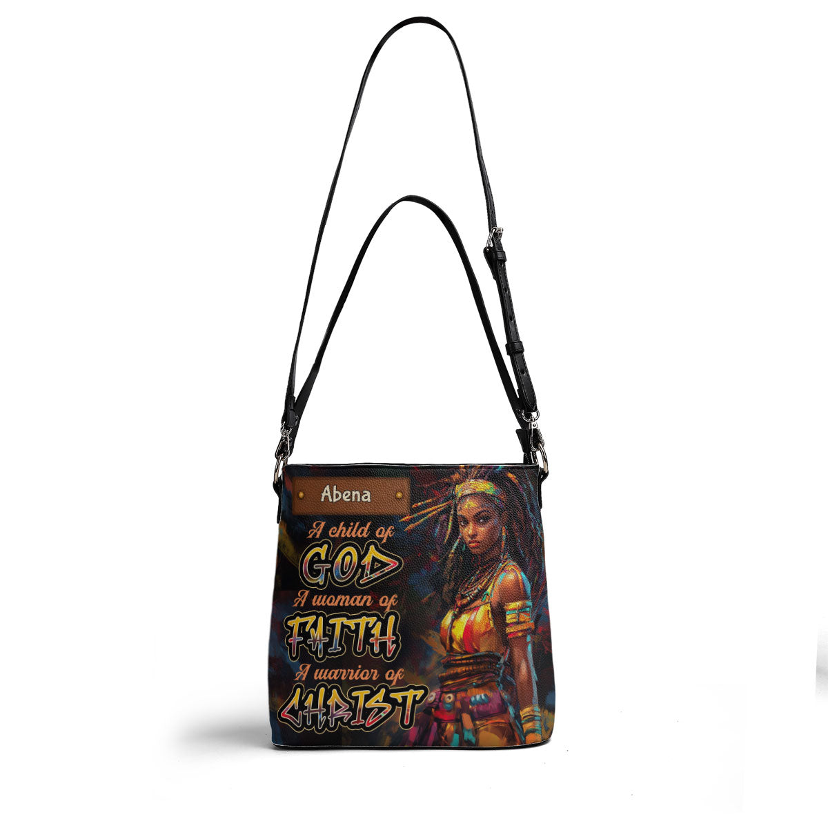 A Warrior Of Christ - Personalized Bucket Bag SBBD18LM2016TA