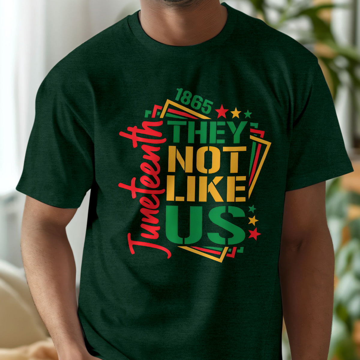 Juneteenth They Not Like Us -  2D Unisex T-shirt