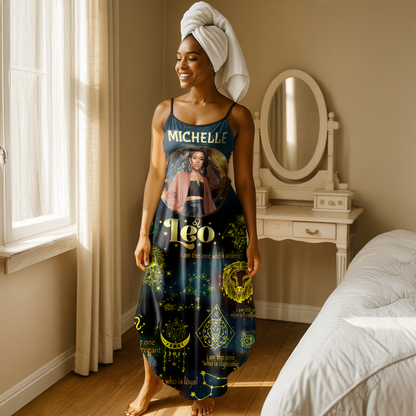 Zodiac Queen - Personalized Maxi Dress