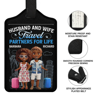 Travel Partners For Life - Personalized Luggage Tag