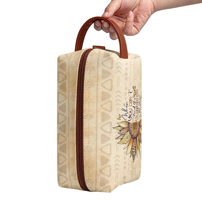 When You Can't Find The Sunshine Be The Sunshine - Personalized Toiletrie Bag SBTLTBN61