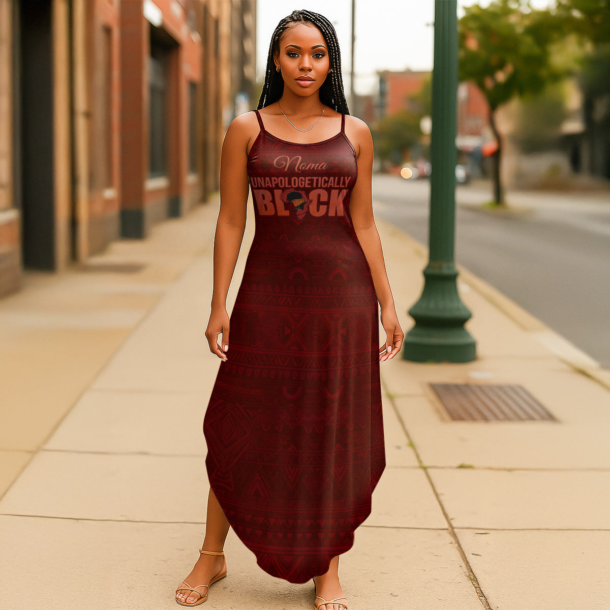 Unapologetically Black - Personalized Maxi Dress
