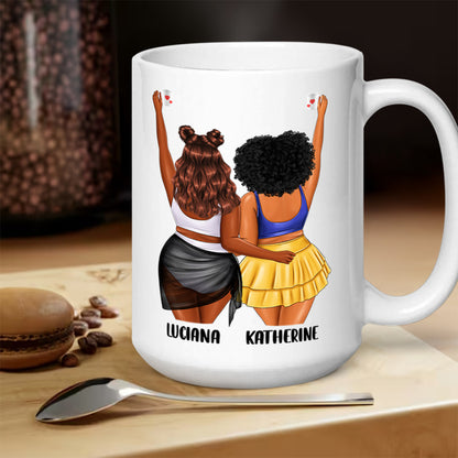 I Would Smash A Bitch For You - Personalized White Ceramic Mug