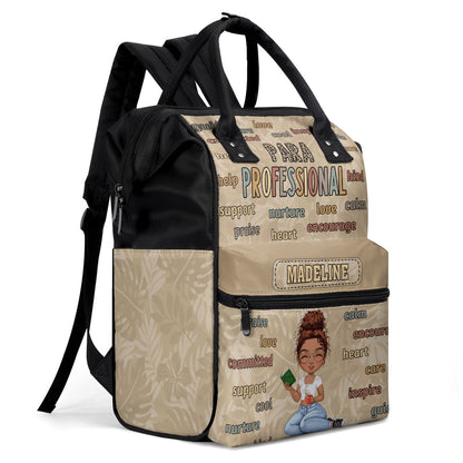 Paraprofessional - Personalized Duckbilled Backpack SBDBPLN1846TA