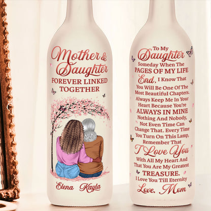 You Are My Greatest Treasure - Personalized Bottle Lamp