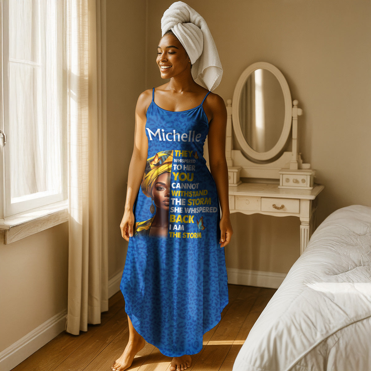 I Am The Storm - Personalized Maxi Dress
