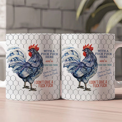 With A F F Here - Personalized Ceramic Coffee Mug