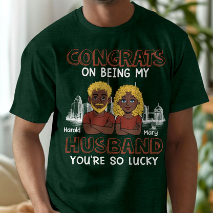 Being My Hubby - Personalized 2D Unisex T-shirt