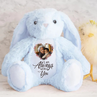 A Cuddle From Heaven From My Angel - Personalized Stuffed Bunny