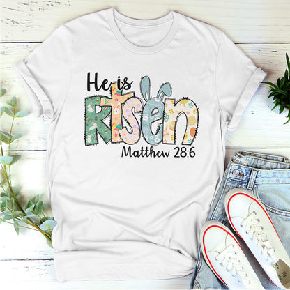 He Is Risen - Personalized Unisex T-shirt