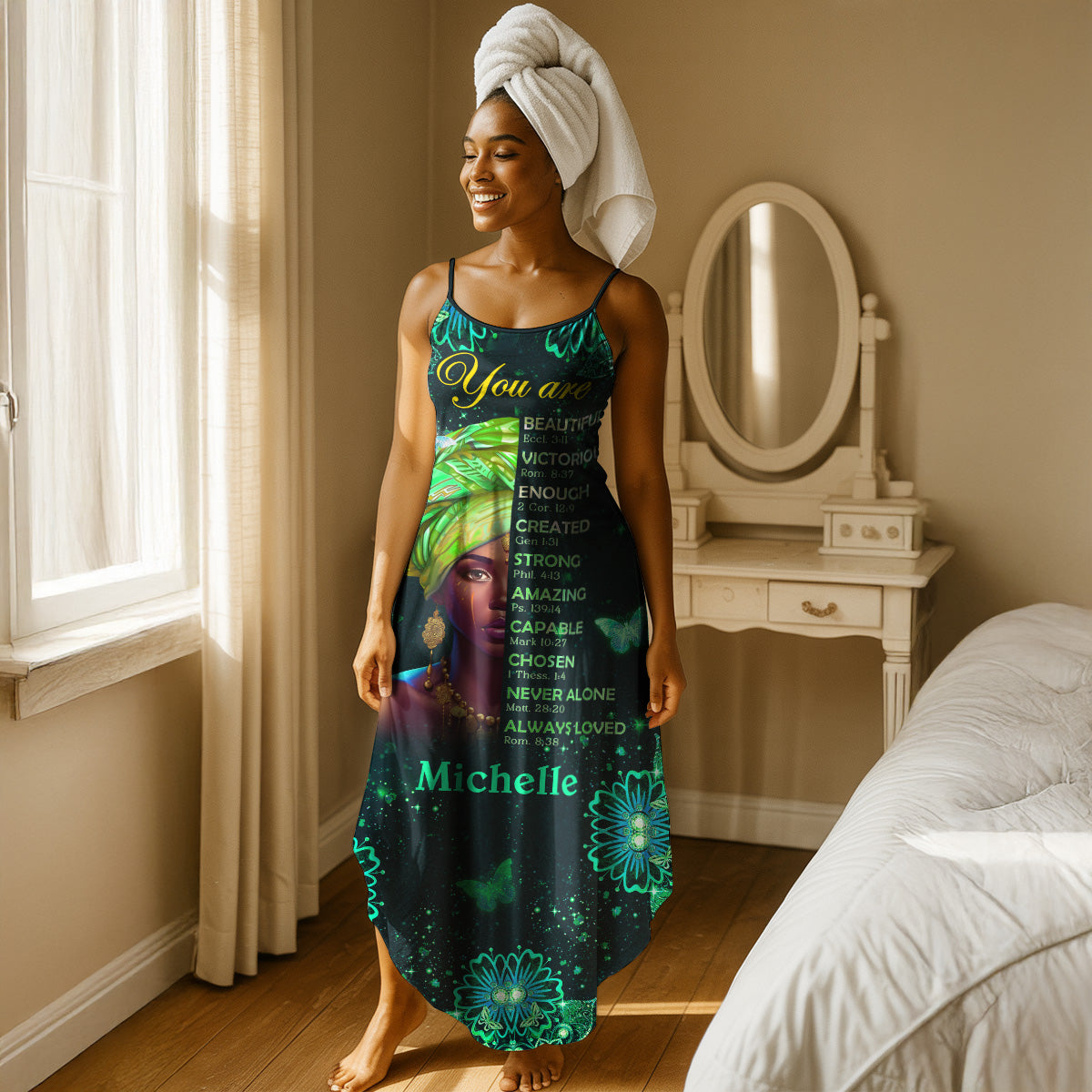 God Says You Are - Personalized Maxi Dress