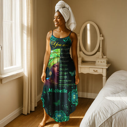 God Says You Are - Personalized Maxi Dress