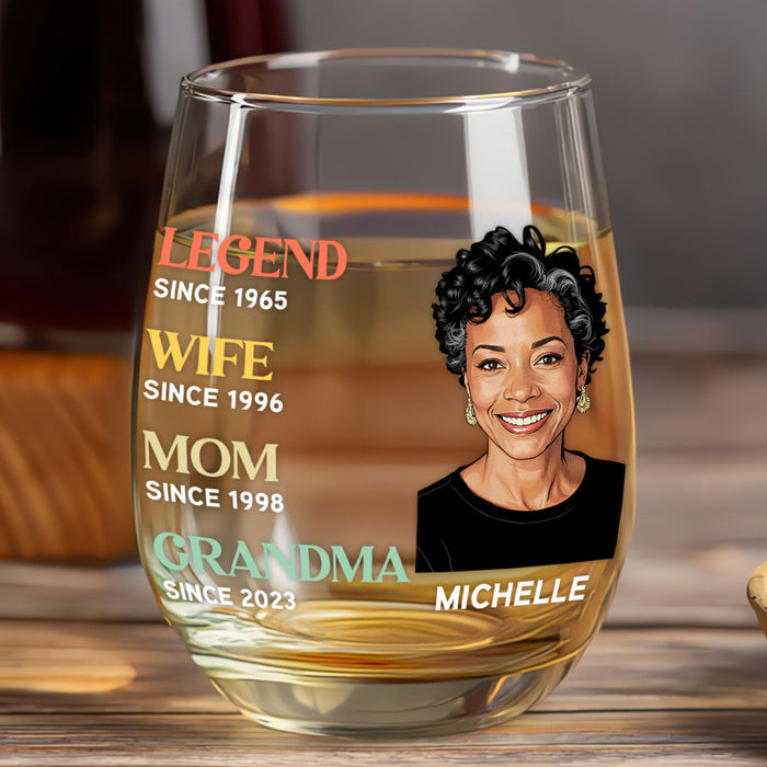 Glass for girls' night