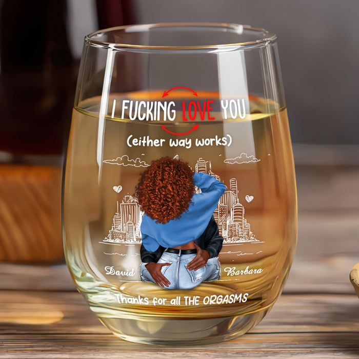 Glass for girls' night