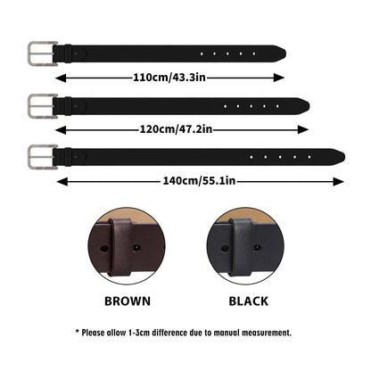 I Promise To Always Be By Your Side - Personalized Engraved Leather Belt SBELBLM1040L