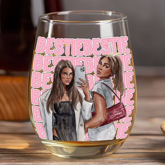 Glass for girls' night