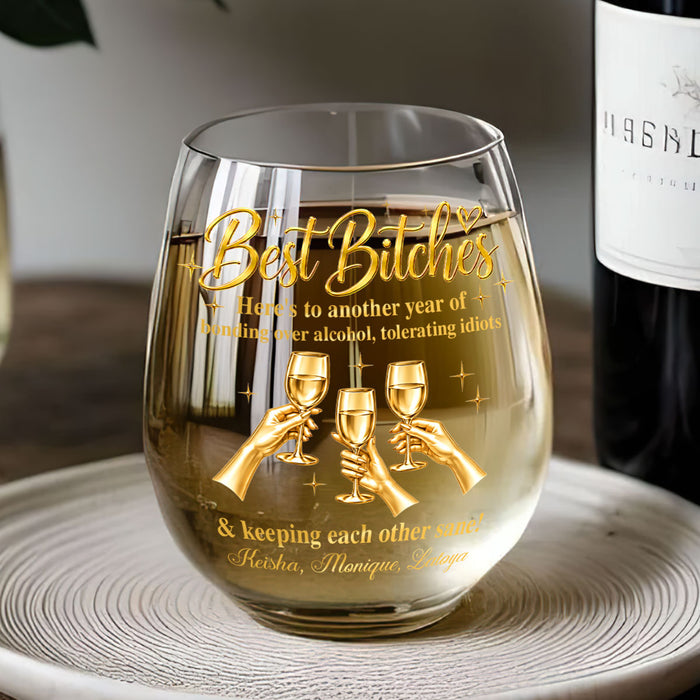 Glass for girls' night