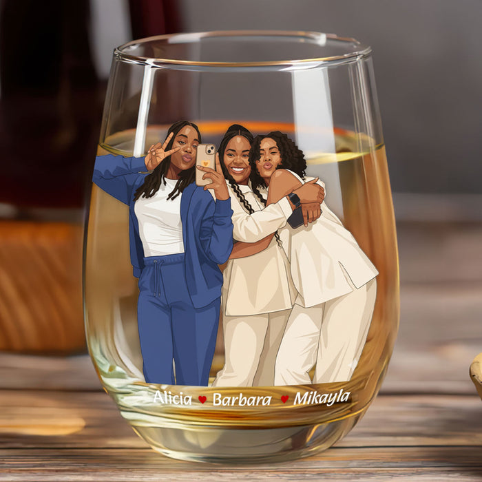 Glass for girls' night