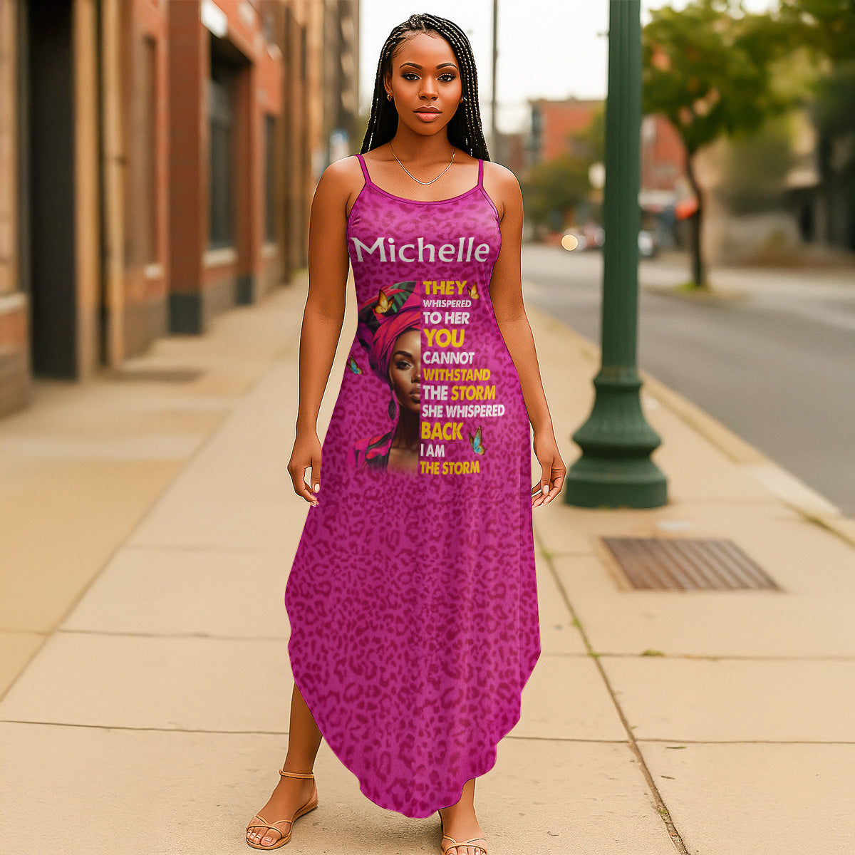 I Am The Storm - Personalized Maxi Dress