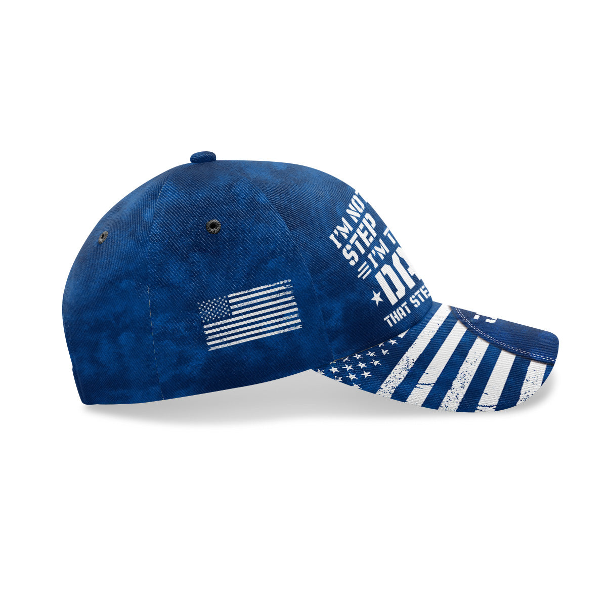 I’m The Dad That Stepped Up - Personalized Classic Cap