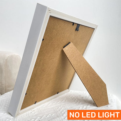 Mother And Daughter Forever Linked Together - Personalized Heart Flower Shadow Box