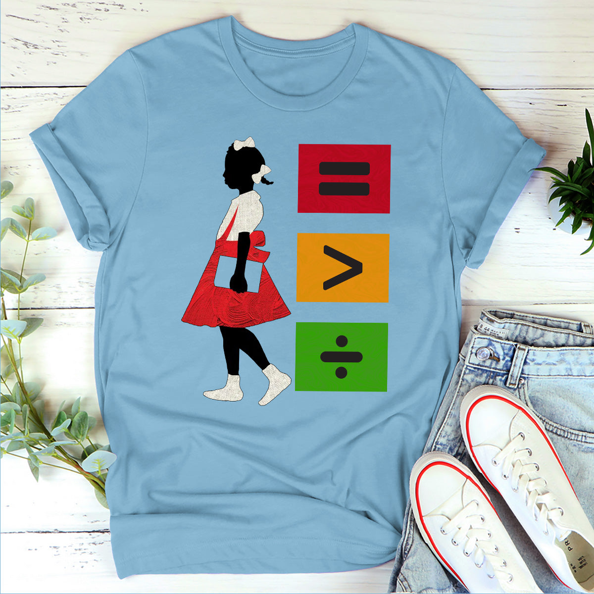 Equality Is Greater Than Division - Personalized 2D Unisex T-shirt