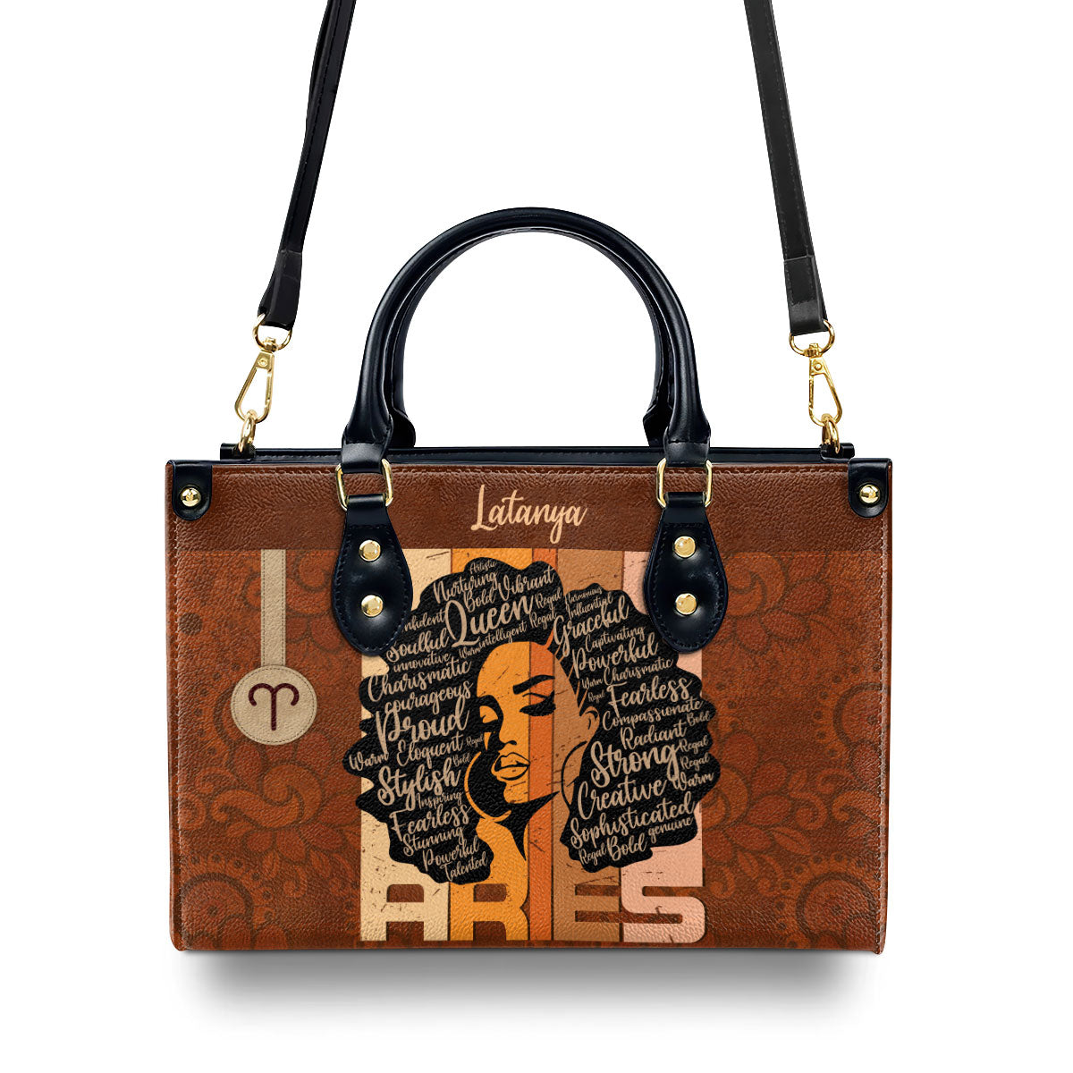Horoscope - Personalized Leather Handbag STB156