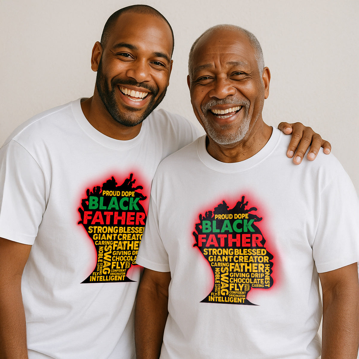 Proud Dope Father - Personalized 2D Unisex T-shirt