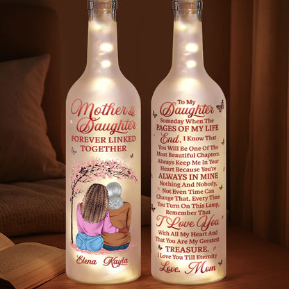 You Are My Greatest Treasure - Personalized Bottle Lamp