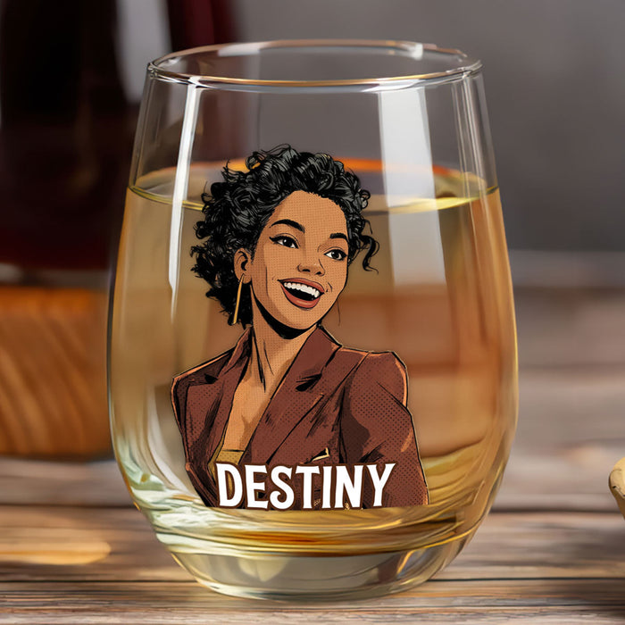 Glass for girls' night