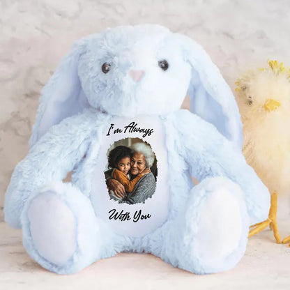 I'm Always With You - Personalized Stuffed Bunny