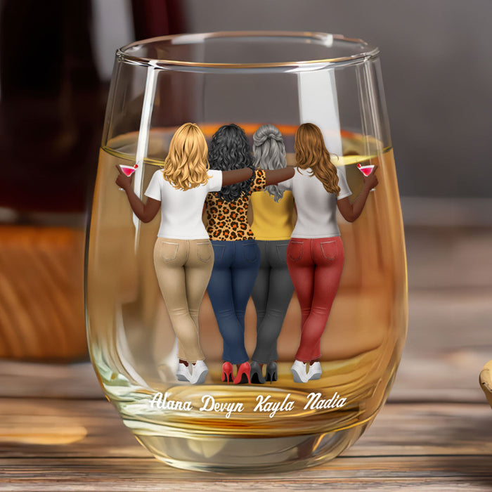 Glass for girls' night