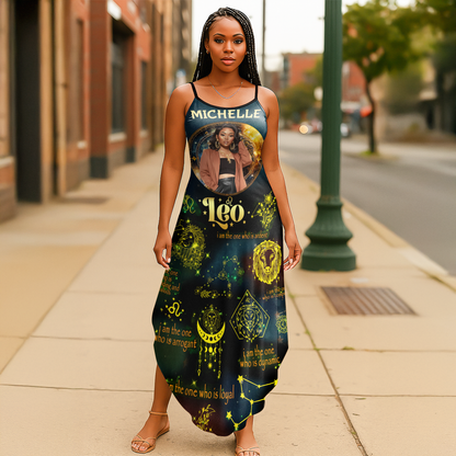 Zodiac Queen - Personalized Maxi Dress
