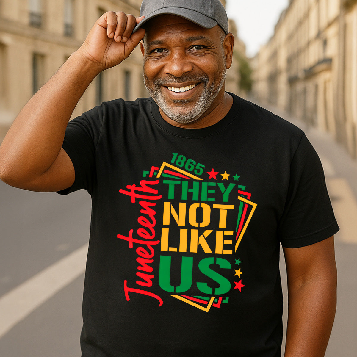 Juneteenth They Not Like Us -  2D Unisex T-shirt